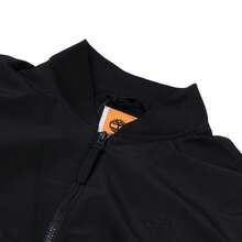 Timberland Men's Outdoor Sports Baseball Jacket Loose Casual Padded Flight Jacket - Black - View 7