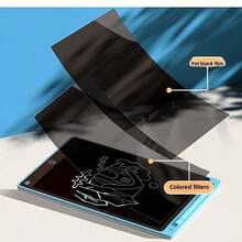 1pc 12-Inch Colorful LCD Writing Tablet, Doodle Drawing Board, Home Message Board, Multi-Functional Office Stationery - Multicolor - View 5