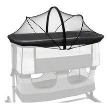 Baby Crib Netting & Accessories - Black - View 1