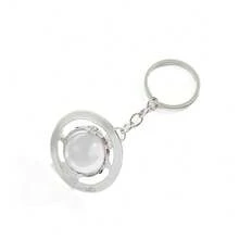 1pc Minimalist Creative Realistic Planet Model Keychain, Home Party Gift For Friends And Family, Fashion Bag Charm, Car Accessory, Unisex DIY Birthday Memorial Gift For Girlfriend - Multicolor - View 2