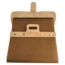 Non-Stick Sliding Pizza Peel Wooden Sliding Pizza Transfer Shovel With Handle - Maroon - View 3