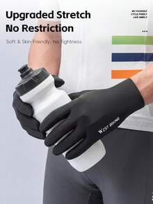 Sarung Tangan Sepeda WEST BIKING, Perlindungan Matahari Ekstra, Anti-Selip, Elastisitas Tinggi, Nyaman, Perlengkapan Bersepeda dengan Desain Jari Lipat - MultiWarna - View 9