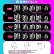 10 Peças Unhas Postiças Quadradas Curtas Feitas à Mão, Nude com Pontas Francesas Pretas, Unhas Falsas Minimalistas & Elegantes, Adequadas para Festa e Uso Diário, Inclui Conjunto de Ferramentas, Presente Requintado para Mulheres - Preto - Visão 6