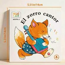 10Pcs Spanish Story Books For Kids, Animal Theme Early Learning Picture Book Set, Educational Bedtime Reading Gift For Toddlers Boys Girls - Multicolor - View 10