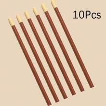 Custom Text Logo Black Wood Chocolate Pencil Laser Engraved Student Use Triangular Barrel Thick Lead HB Writing Pencil Lead Thickness 0.32mm, Couples, Spouses, Colleagues, Friends, Elders, Children, Classmates, Mentors - Multicolor - View 13
