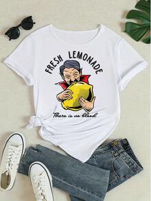 Women T-Shirts - 白色 - 查看 4