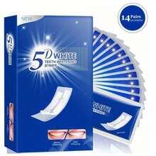 OBOVAY 5D Teeth Whitening Strips For Dental Care. Significantly Whitens Teeth, Suitable For Sensitive Teeth, For A Bright, Big Smile. Set Of 7 Pairs/14 Pairs - Teeth Whitening Strips - View 2