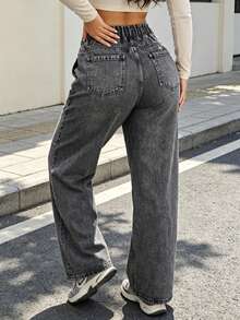 Women Jeans - Grey - View 4