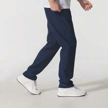 Columbia New Men's Outdoor Sports Pants, Breathable Fitness Training Casual Long Pants - Royal Blue - View 3