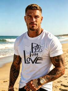 Men T-Shirts - 白色 - 查看 2