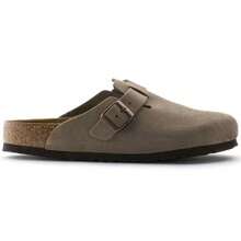 Birkenstock Boston Soft Footbed Mens Clog - Taupe - View 6