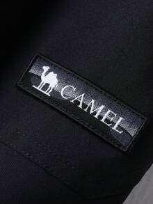 CAMEL CROWN Celana Termal Pria untuk Aktivitas Luar Ruangan, Berisi Bulu Angsa, Tahan Angin dan Tahan Air, Ekstra Tebal dan Hangat. - Hantu Hitam - View 4