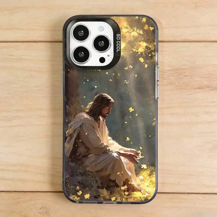 Lord Jesus Loves You Phone Case For IPhone 17 16 15 14 13 12 11 Pro Plus Max Silicone Hard Cover JR56 - 008 - 查看 1