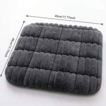 1-Pack Plush Seat Cushion, Breathable Non-Slip Chair Pad, Office Long-Sitting Hip Protection Cushion - Plush Seat Cushion - View 4