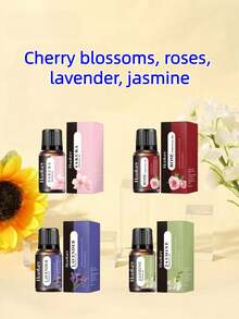 2/4/6/8/10/12PCS Aromatherapy Essential Oil Set Scented Essential Oil Diffuser Aromatherapy Candle Aromatherapy Burner Diffuser Stone Humidifier Car Aromatherapy Home Aromatherapy Essential Oil Refill - one-size - View 13