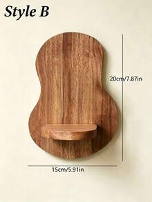 Floating Plant Shelf, Unique Wooden Wall Hanging Shelf, Wall And Indoor Hanging Plant Shelf, Kitchen Storage, Living Room Decor, Windowsill Plant Shelf, Room Decor, Home Decor, Home Storage, (Cups Not Included) - View 11
