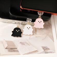 Halloween Ghost Phone Dust-Proof Plug - Multicolor - View 1