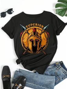Women T-Shirts - 黑色 - 查看 5