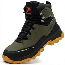 Steel Toe Shoes For Men-Featuring Steel-Toe Protection,Impact-Resistant And Puncture-Resistant, Suitable For Construction And Warehouse Work - Army Green - View 13