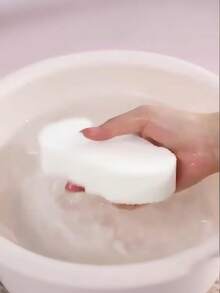 2pcs/Set (1pc Bath Sponge + 1pc Storage Hook) Soft Exfoliating Bath Sponge, 3D Shaped, Gently Removes Dead Skin And Dirt, Massages And Cleanses For Radiant Skin, Suitable For Shower, Bath, Scrubbing, Body, Face, Spa, Back Scrubbing, Massage, Designed For Those Seeking Gentle Skincare - A - View 9