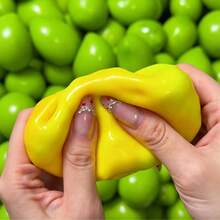 Korean Popular Temperature-Sensitive Mango Building Block DIY Handmade Squeeze Ball Slow Rebound Stress Relief Toy - Multicolor - View 6