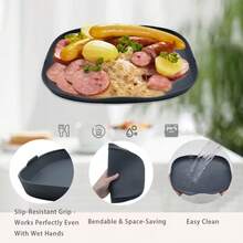 صينية بخار سيليكون، مناسبة ل- Thermomix TM7/TM5/TM6/TM31 صينية خبز سيليكون، اكسسوارات المطبخ، أجزاء واكسسوارات الخلاط - متعدد الألوان - مشاهدة 6