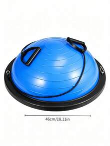 Half Balance Ball Trainer With Resistance Bands, Anti‑Slip Stability Ball For Core Balance Training, Home Gym Yoga Rehab Workout Equipment For Beginners & Fitness Lovers - Multiple Specifications - View 15
