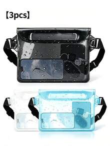 PVC Waterproof Waist Bag, Summer Waterproof Phone Storage Pouch, Back To School Essential, Suitable For Swimming And Water Park - Multiple Styles - View 28