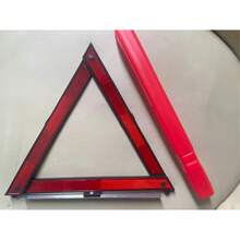 2pcs Car Triangle Warning Sign Set, Triangle Stand + Storage Box Kit, Road Warning Tool, Car Triangle Reflective Warning Sign, Car Breakdown Warning Sign, Essential Car Tool, Suitable For Various Car Models. - Multicolor - View 9