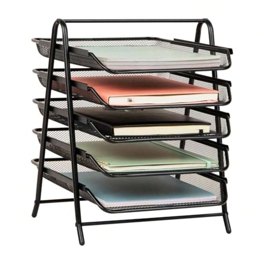 Office & Stationery Storage Set - Black - View 1