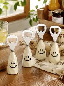 2pcs Smiling Face Bottle Openers, Beer Bottle Openers, Bottle Openers, Bar KTV Bottle Openers - View 16