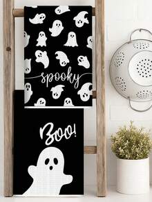 Kitchen Towels - Black - View 7