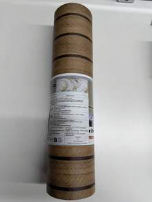 1 Roll Faux Wood Grain Foam Wall Panel, PVC Material, Thickened Waterproof Wear-Resistant, Self-Adhesive Peel And Stick, Easy Installation, 3D Textured Wallpaper, Suitable For Bedroom And Various Wall Surfaces Including Uneven Surfaces - 1 Roll - 40*300CM - View 8