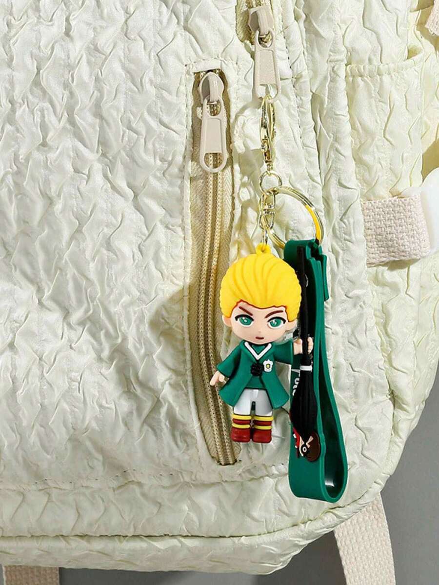 Warner Bros Harry Potter 3D Soft Rubber Keychain Chibi Figure, Suitable As Birthday Gift For Guests, Also As Birthday Gift Or Halloween Party Small Surprise, Adding Joyful Atmosphere To The Occasion - Multicolor - View 1