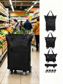Portable Shopping Carts - Multicolor - View 3