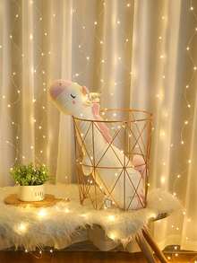 1pc 2/3/10m Plastic Copper Wire Fairy String Lights (Battery Not Included), Expandable Decorative Lights For Home, Garden, Party, Christmas Tree, Wedding, Bedroom, New Year, Room Decor, Autumn, Halloween And Christmas Home Decoration - Multicolor - View 9