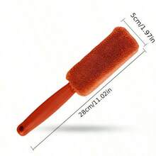 1pc Car Wheel Rim Cleaning Brush, Random Color, Soft Bristles For Efficient Dirt Removal, Car Wash & Maintenance Tool - Wheel Rim Cleaning Brush (Random Color) - View 4
