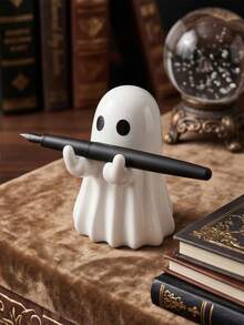 Halloween Ghost Figurine - Spooky Cute Ghost Statue, Suitable For Home, Desk, Party Decoration | Fun Ghost Halloween Indoor Decor - Multicolor - View 5
