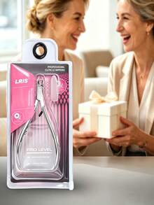 Stainless Steel Cuticle Nipper LRIS G31, Sharp Cuticle Nipper, Professional Manicure & Pedicure Nail Tool - Silver - View 5