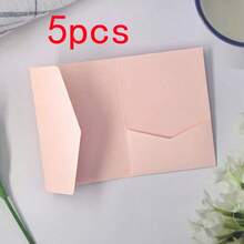 1/5 Premium Envelope Card Holder Printed Wedding Invitation Postcard 30% Off Invitation Cover - A - View 12