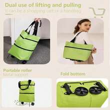 Portable Shopping Carts - Black - View 6