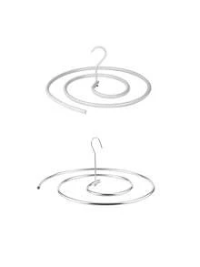 Spiral Bedding Drying Rack, Space Planet Print Foldable Bed Sheet & Blanket Hanging Rack, Heavy Duty Rotating Laundry Drying Rack, Suitable For Bed Sheets, Duvet Covers, Towels, Bedding, Balcony Indoor & Outdoor Clothes Drying - View 10