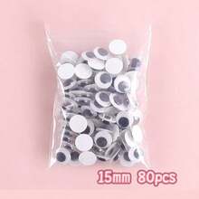 60-750pcs 4mm-18mm Googly Eyes Sticker Self Adhesive Set For Scrapbooking And Crafts, Mixed Sizes And Colors Plastic Sticker Eyes For Photography Scenes And Still Life Styling, Professional Design, Props, Art Projects And Creative Decorations - A - View 20