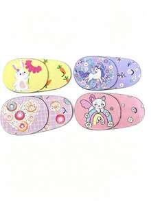 4pcs Unisex Low Vision Eye Patch, Single Eye Full Coverage Eye Patch, Light-Blocking Single Eye Patch - Multicolor - View 11