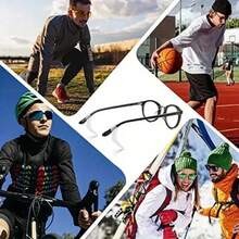 28 Pairs Of Soft Anti-Slip Eyeglass Straps With Ear Hook Design, Transparent Temples, Anti-Drop Eyewear Retainers, Durable And Flexible Fastening Accessories, Made Of Flexible Material, Mixed Black And White/Random Colors - View 7