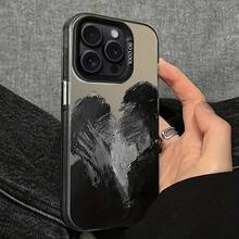 Phone Case: C70 Black Vitality Case With Couple's Kiss Design, Compatible With IPhone 15 Pro Max/14 Plus/13 Pro Max/12/11/7/7 Plus/IX/XR/XS Max - 透黑 - 查看 6