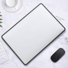 防裂防指紋硬殼 Air 13 M3 TPU+PC 保護殼，相容於 MacBook Neo A18 Pro 14 16 M2 M4 M5 Air 15 筆電殼 - 白色+黑框 - 查看 19