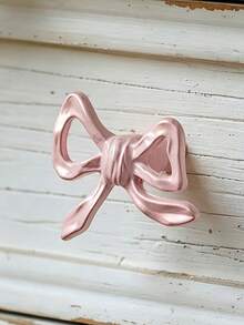French Style Pink Bow Wardrobe Drawer And Vanity Pulls, Vintage Pink Bow Knobs - Multicolor - View 2