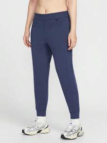 Nike Women's AS W NK 24.7 DF MR JOGGER SOFT Knit Pants HQ8185-410 - Blue - View 1