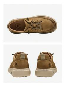 CAMEL CROWN Men's Outdoor Running Shoes, Summer Anti-Slip Comfortable Casual Versatile Jogging Sports Shoes - Khaki - View 5